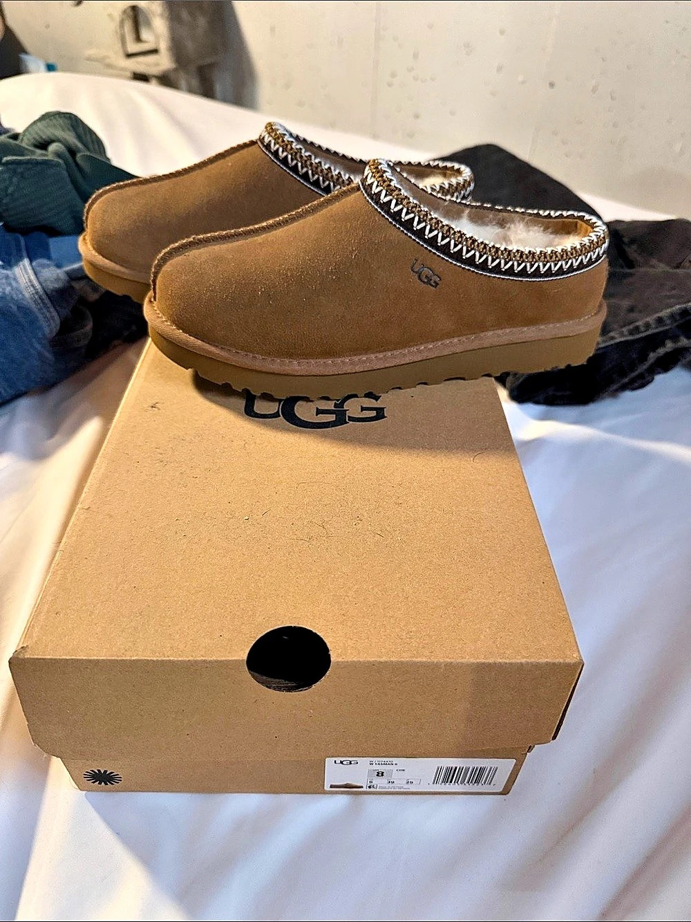 UGG Tasman II Women's Brown Slippers US 8